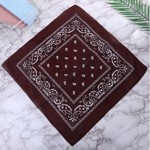 Bandana - brun med klassisk mønster